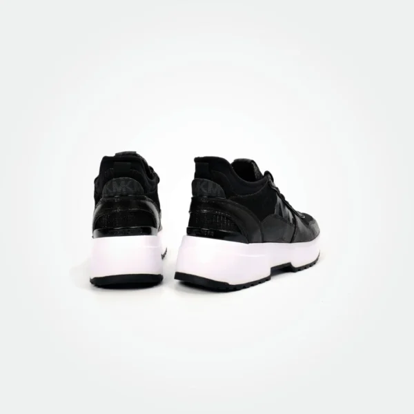 MICHAEL KORS CANVAS MUSE METALLIC LOGO TRAINER - Image 3