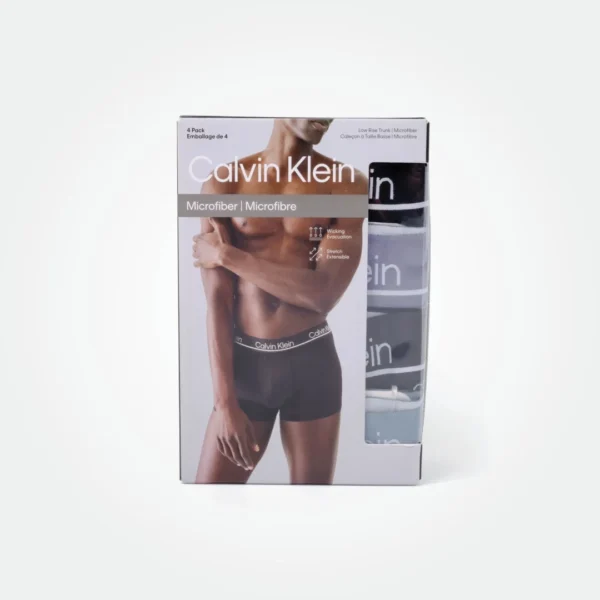 Calvin Klein Men's Underwear 4 Pack Low Rise Trunks