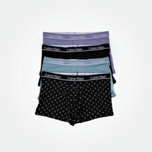 Calvin Klein Men's Underwear 4 Pack Low Rise Trunks - Image 2