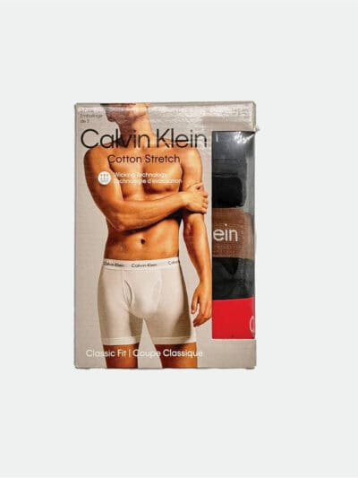 Calvin Klein Men's Boxer Brief Cotton Stretch 3 packs