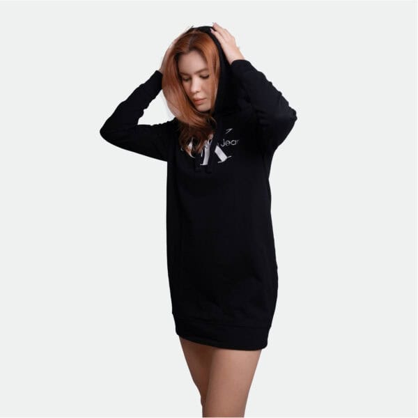 Calvin Klein Women's Hoodie Monogram Logo - Image 2