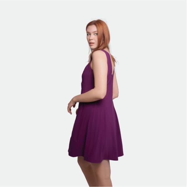 Lole Women's Active Dress in Magenta - Image 4