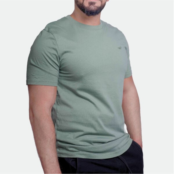 Hollister Men Icon Crew T-Shirt - Image 3