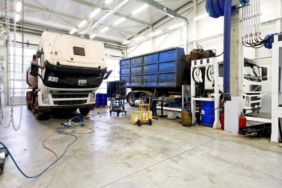 Setting Up A Truck Maintenance Shop