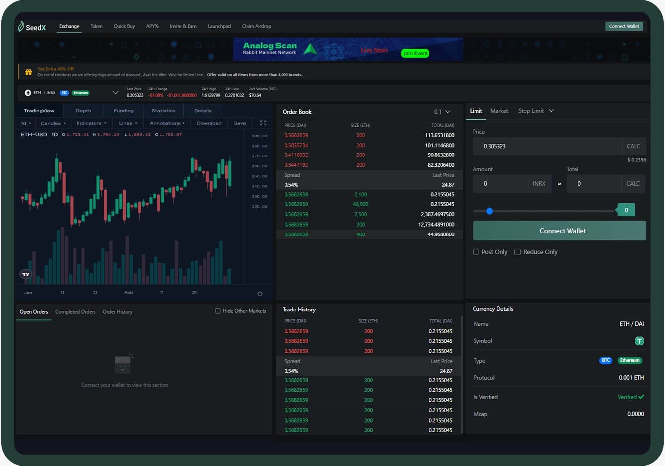 Seedx Revolutionizes Decentralized Trading With Its Complete Dex Platform On Binance Smart Chain