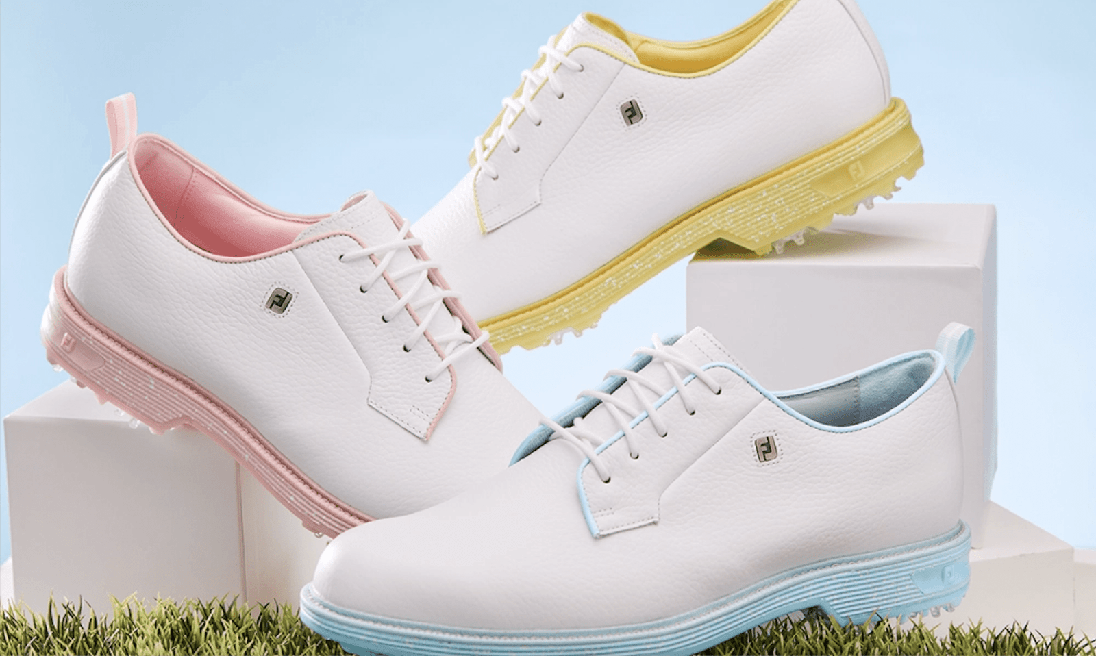 Footjoy Premiere 'Pastel Pack' Golf Shoes In Pastel Colors