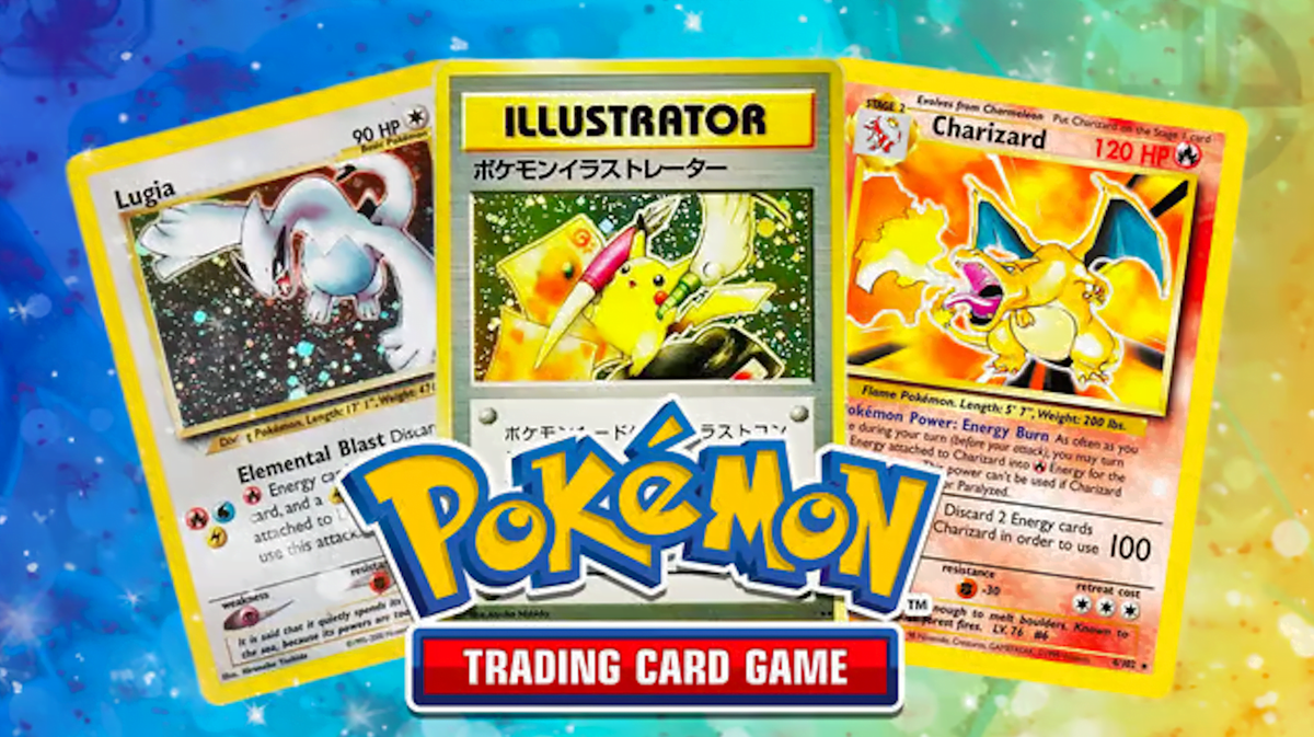 Collection Of Rare And Valuable Pokémon Trading Cards.