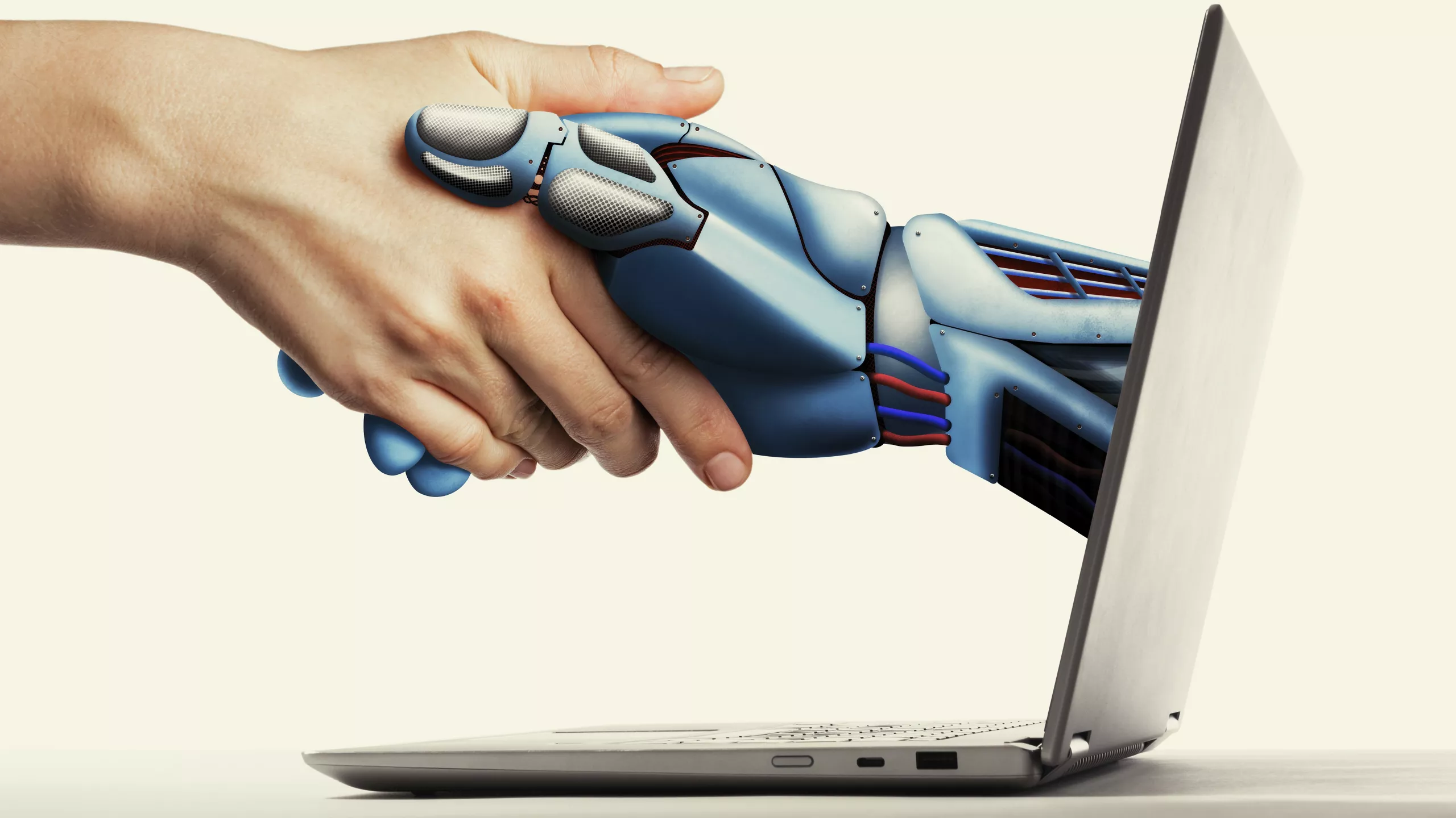 Chatbot Therapist Providing Support To A Person
