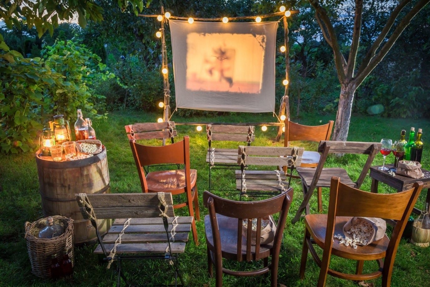Outdoor Movie Screen Rental