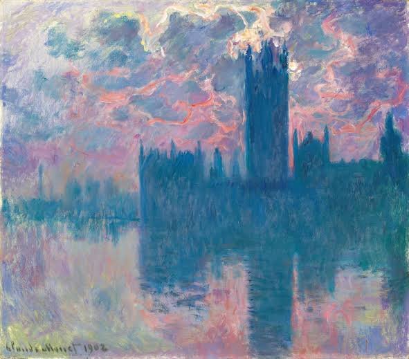 Impressionist Expression Of Urban Scenery: Monet'S 'Houses Of Parliament' 2