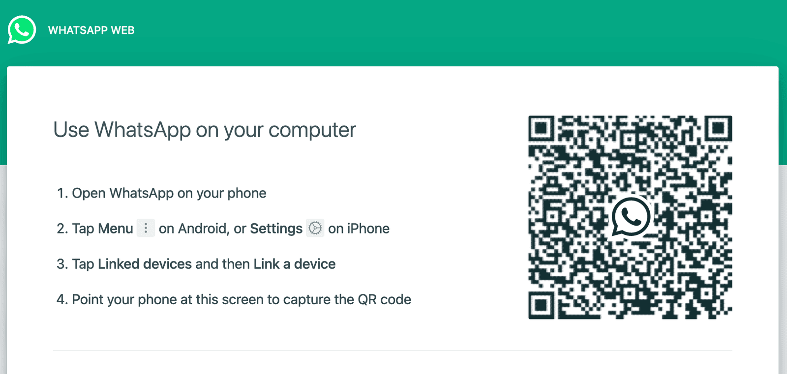 Whatsapp Web Login