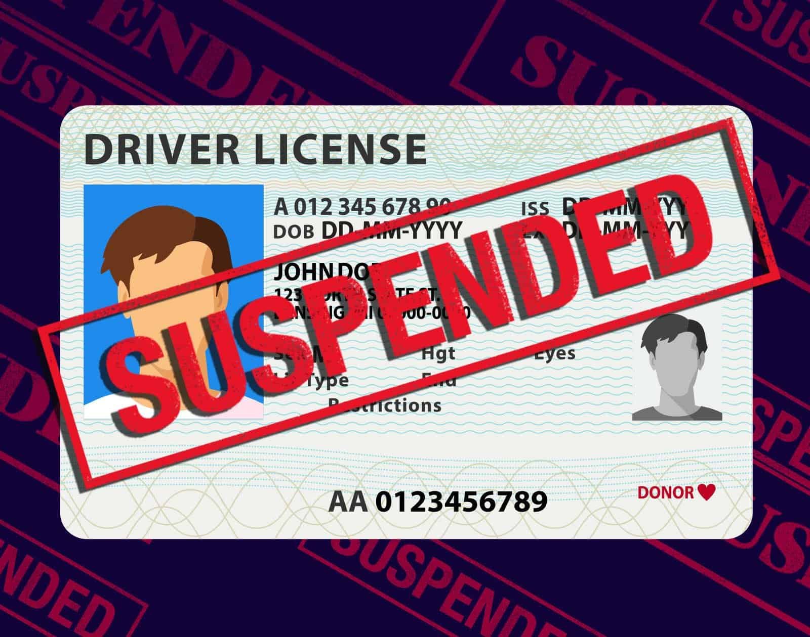 Driving License Suspension