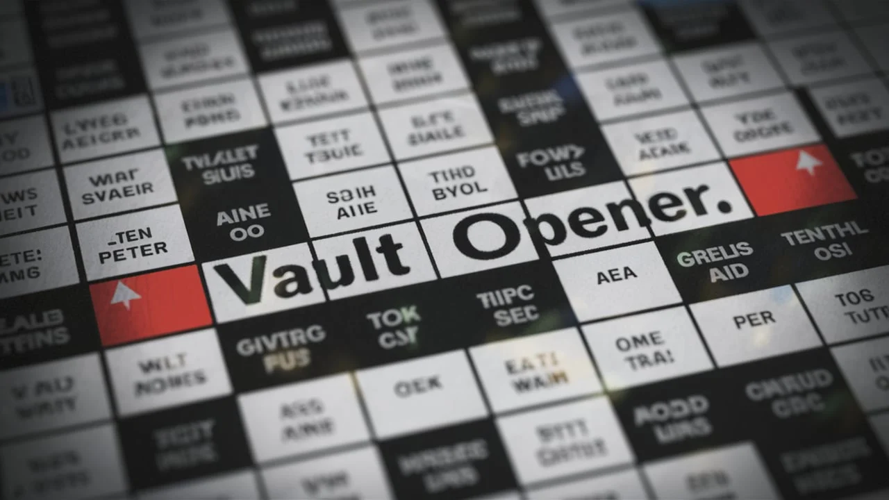 Vault Opener Nyt Crossword