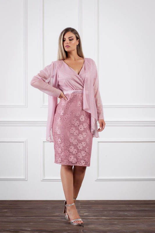 abito da cerimonia curvy Charme Canaris Lecce