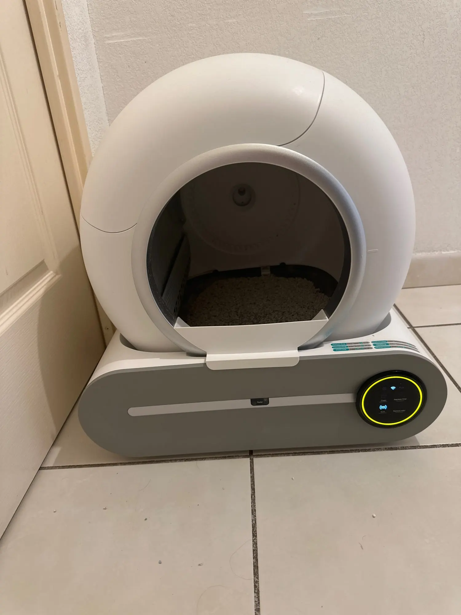 Tonepie 65L Smart Automatic Cat Litter Box with Ionic Deodorizer photo review