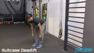 Alphaband suitcase deadlift