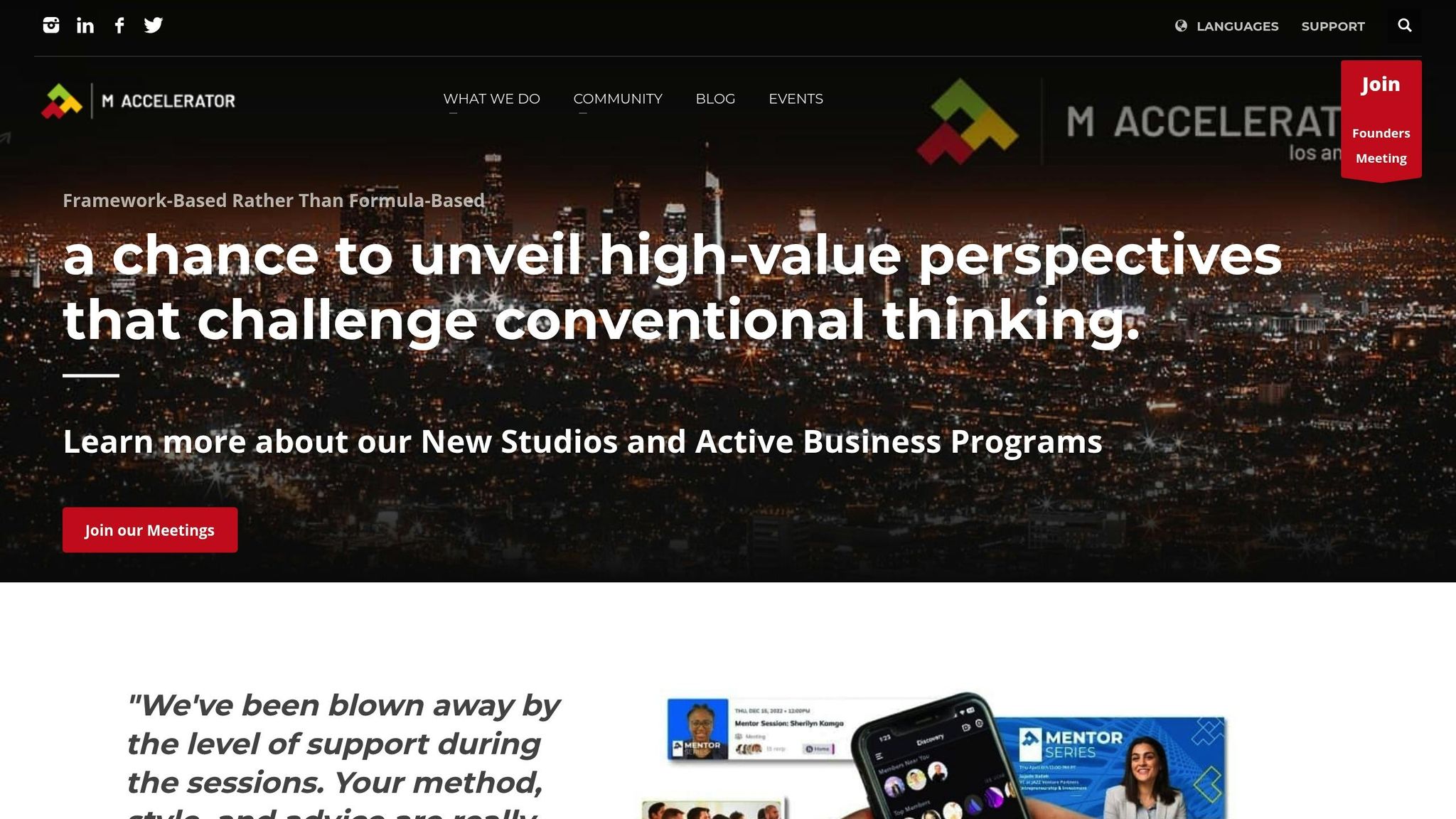M Accelerator