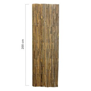 Gespleten bamboemat op rol 500 x 200cm