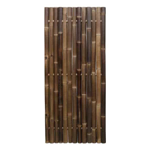 bamboescherm giant zwart 90x200 cm