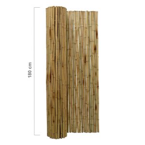 bamboemat naturel 180 x 180cm