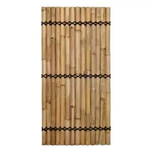 halfrond bamboescherm 100 x 180 cm