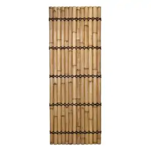 halfrond bamboescherm 90 x 240 cm