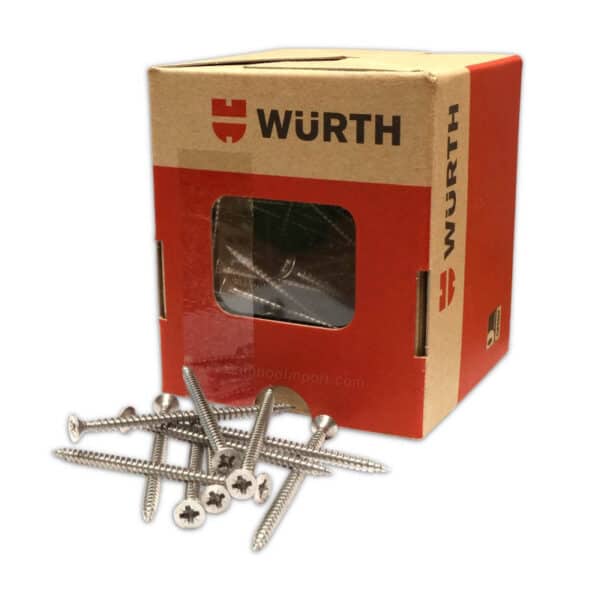 RVS Schroeven met Verzonken Kruiskop 4 x 70 mm