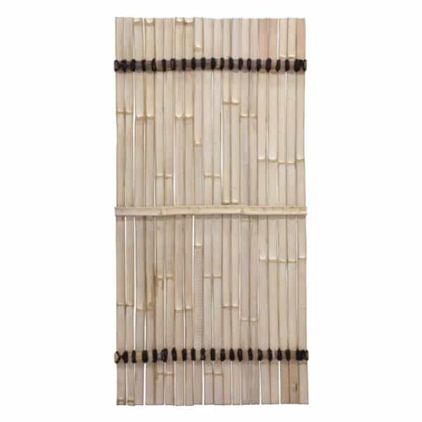 Zwart Bamboescherm Silvana 90 x 200 cm
