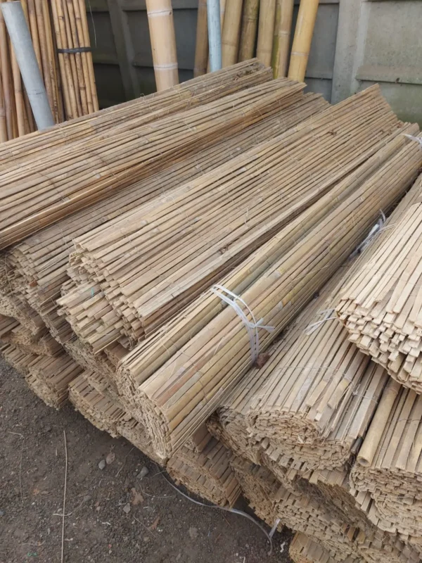 2de keuze - Gespleten Bamboemat op Rol 500 x 180 cm - Afbeelding 2