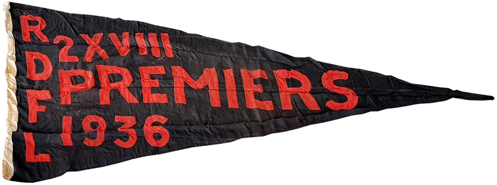 The BFC won a Reserves flag in 1936.
