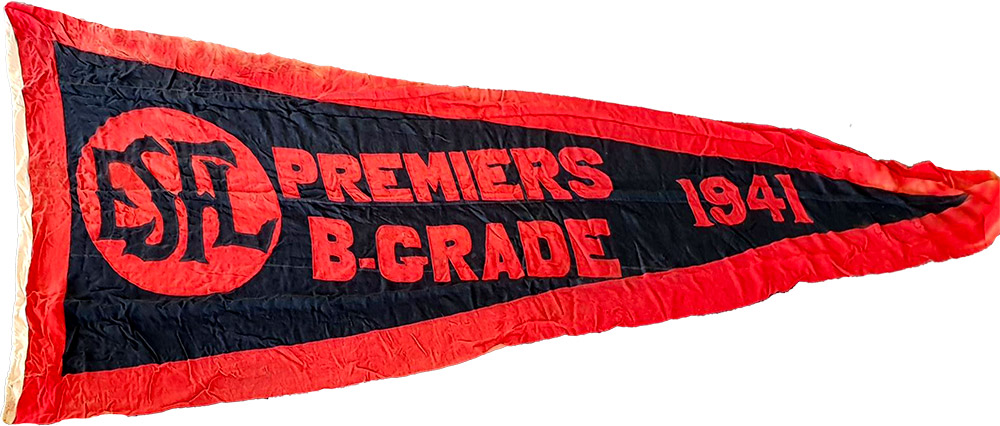 1941 B Grade Premiers Flag