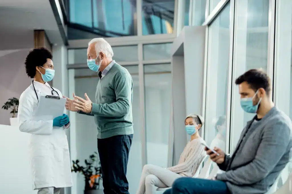 Doctor at hotel