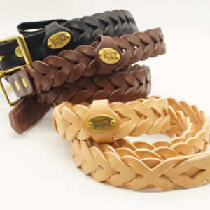 Bottega Glicine 山梨革工房　メッシュベルト　