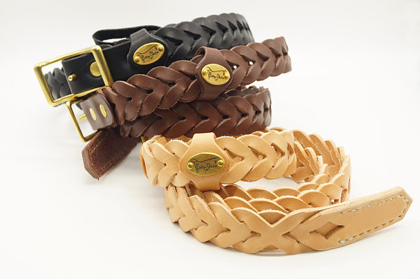 Bottega Glicine 山梨革工房　メッシュベルト　