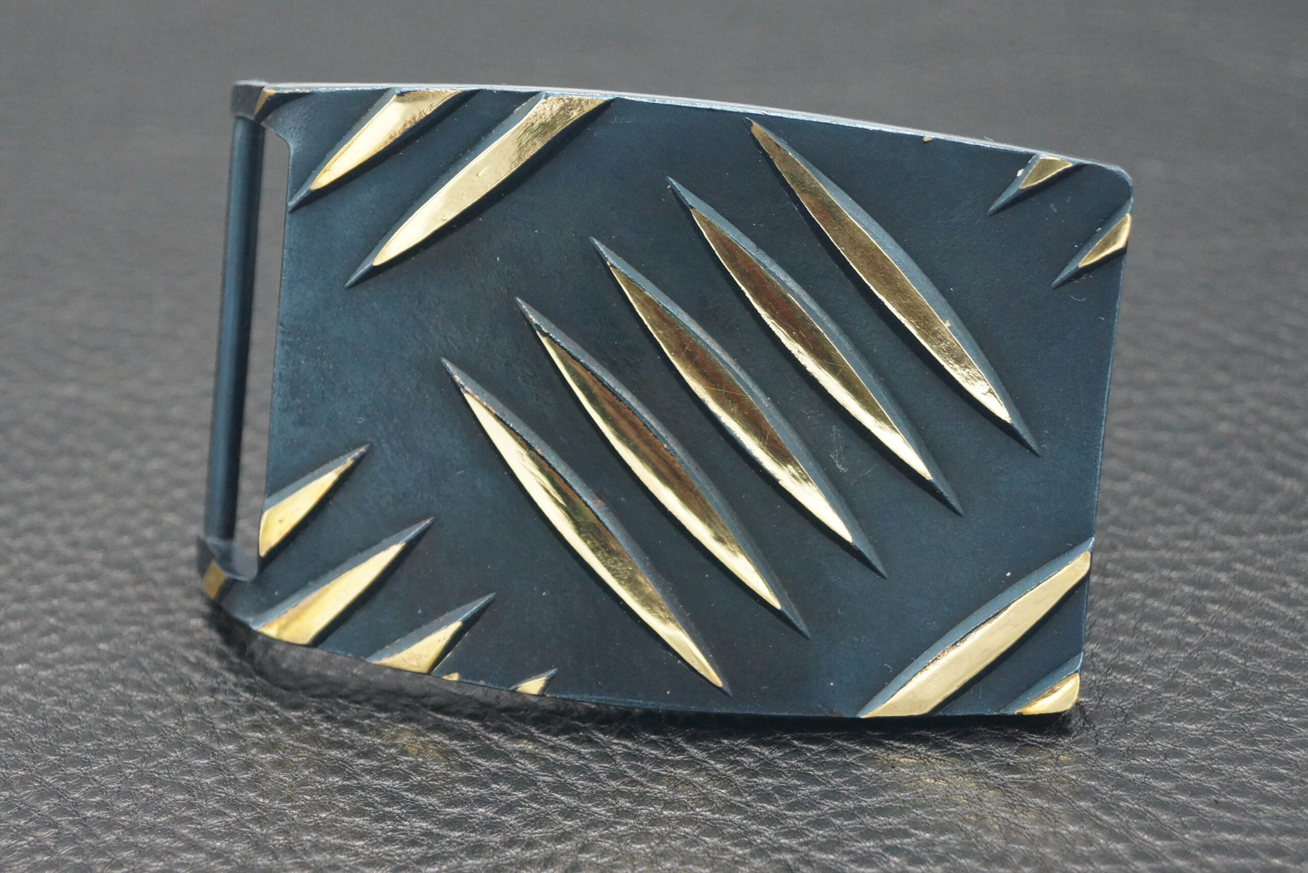 真鍮製バックル　handmaded