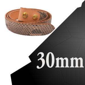 バックル交換用ベルト 30mm ダイアモンドパイソン フルベジタブルタンニンなめし バリエーション画像