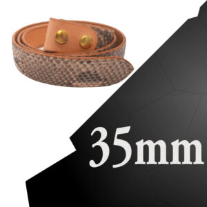 バックル交換用ベルト 35mm ダイアモンドパイソン　フルベジタブルタンニンなめし バリエーション画像