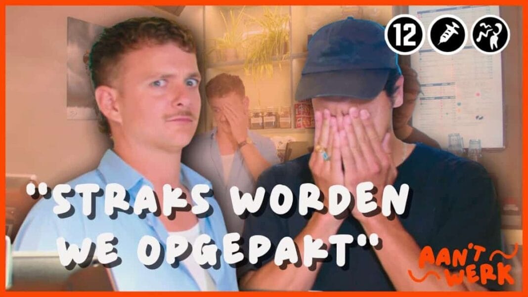 Spuiten en Slikken één dag aan het werk bij coffeeshop De Supermarkt Video
