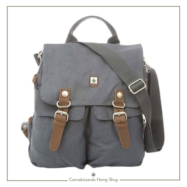 Borsa a tracolla e Zaino in canapa e cotone bio - PURE BAGS