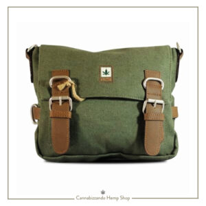 Borsa a tracolla in canapa e cotone bio - PURE BAGS