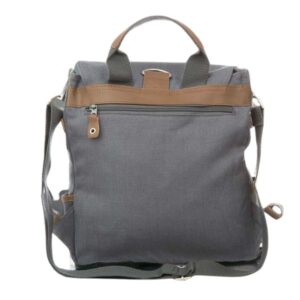 Borsa zaino a tracolla in canapa e cotone bio - PURE BAGS