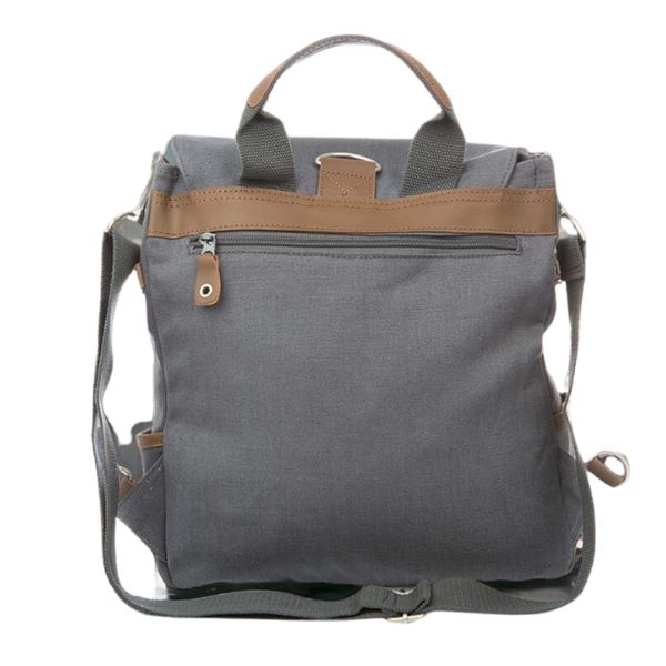 Borsa zaino a tracolla in canapa e cotone bio - PURE BAGS