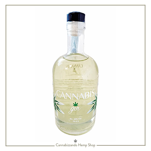 Cannabis Gin - Gin Artigianale alla Canapa 70cl prodotto italiano