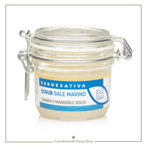 Scrub Corpo Sale Marino Canapa e Mandorle Dolci