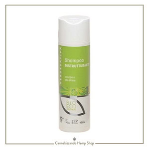 Shampoo Ristrutturante con Canapa e Lino