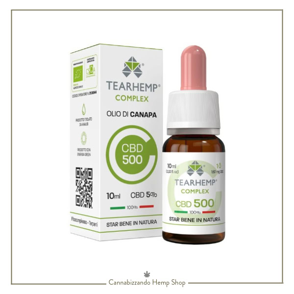 Tearhemp Complex CBD 5% in olio di canapa Full Spectrum