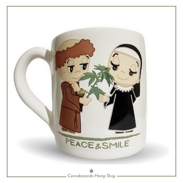 Mug per Tisane - Tazza in maiolica Mod. SMILE