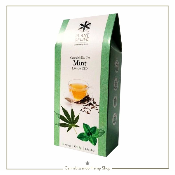 Scopri i benefici della tisana stimolante  con canapa e menta dalle proprietà digestive, antisettiche e rinfrescanti. Cannabis Eco Tea Mint è una bevanda perfetta da sorseggiare in qualsiasi momento della giornata, al naturale o aggiungendo una goccia di latte o panna per una migliore dissoluzione dei principi attivi.