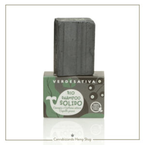 Bio-Shampoo Solido Canapa-e-Carbone
