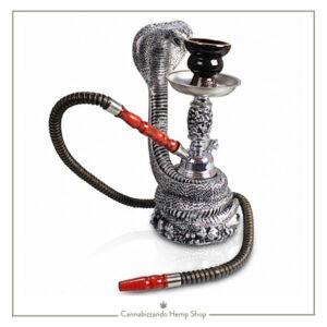 Narghilè COBRA in resina 1 tubo - 30cm
